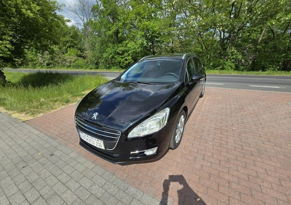 Peugeot 508 cena 28900 przebieg: 289000, rok produkcji 2011 z Nowogrodziec małe 407